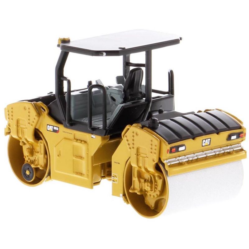 CAT Caterpillar CB-13 Tandem Vibratory Roller with ROPS "Play & Collect!" Series 1/64 Diecast Model by Diecast Masters, 3 of 7