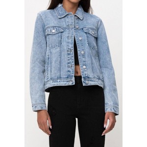 Women's Charlotte Classic Denim Jacket - CELLO - 1 of 1