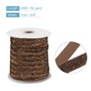 Unique Bargains Single Face Metallic Glitter Velvet Ribbon for DIY Crafts Gift Wrapping - 2 of 3