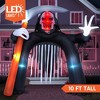 SYNCFUN 10 FT Halloween Inflatable Decoration, Grim Reaper Archway with Built-in LEDs for Outdoor Decoration Yard Garden Lawn Holiday Party Decoration - 3 of 4