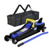 VisioGear Floor Jack, 2 Ton Low Profile Floor Jack with Single Piston Quick Lift Pump, Black&Blue, 22.19"*8.7"*5.24" - 2 of 4