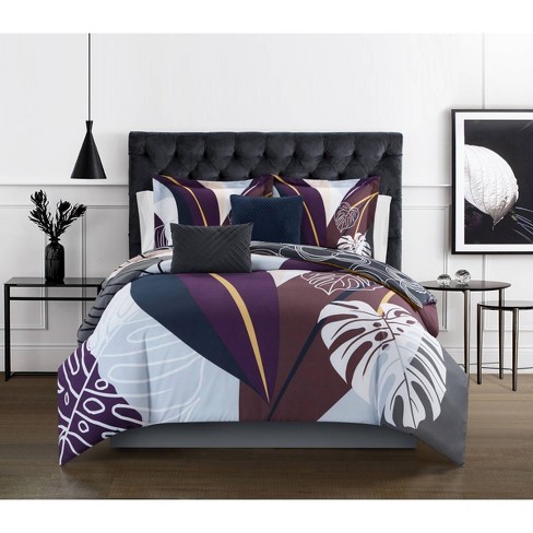 King 9pc Bed In A Bag Comforter Set, Target King Size Bed Set