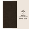 American Soft Linen 100% Cotton Luxury Turkish 4 Piece Bath Towel Set, 27x54 inches Soft Quick Dry Bath Towels for Bathroom - 4 of 4