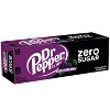 Dr Pepper Blackberry Zero Sugar Soda - 12pk/12 fl oz Cans - 4 of 4