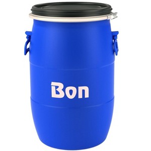 Bon Tool 22-816 Mixing Barrel -15 Gallon Plastic -- Blue - 1 of 4