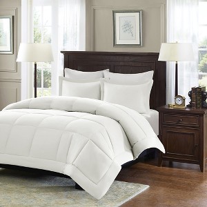 Ivory Belford Microcell Down Alternative Comforter Set King 3pc