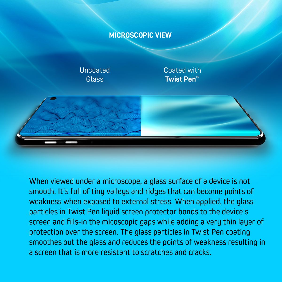 LUVVITT TWIST PEN Liquid Glass Screen Protector with $250 Coverage for All Devices - thumbnail 3