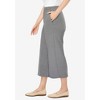 Woman Within Plus Size 7-Day Knit Culotte - 4 of 4