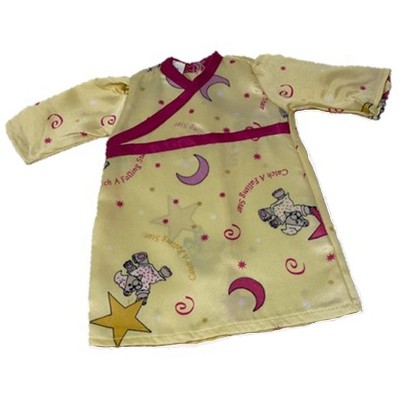 Doll Clothes Superstore Stars And Moon Nightgown Fits 15-16 Inch Baby Dolls