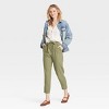 Women's High-Rise Straight Leg Pull-On Pants - Universal Thread™ - 3 of 3