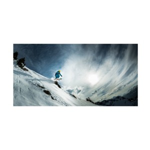 Trademark Fine Art -Eric Verbiest 'Ski Jump' Canvas Art - 1 of 4