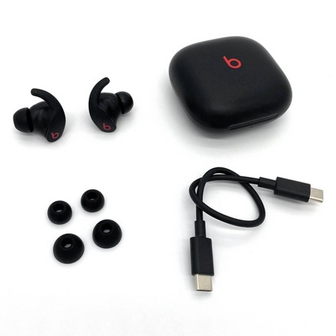 Beats Fit Pro True Wireless Bluetooth Earbuds - Beats Black - Target  Certified Refurbished : Target