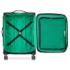 United Colors of Benetton x DELSEY PARIS Medium Checked Color Block 23" Softside Spinner Suitcase - 3 of 4