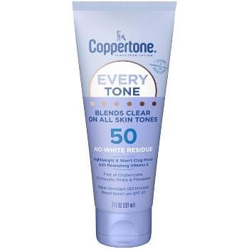 Coppertone Every Tone Sunscreen Lotion - SPF 50 - 7 fl oz
