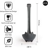 Ototo Katie Cat Ladle: Black Plastic, Dishwasher-Safe, 6.2 Volume, 9" Handle, 3.5" Head, 0.18 lbs - image 3 of 4