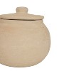 4" Turner Paper Mache Round Decorative Canister w/ Lid - 3 of 4