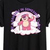 Women's - Toy Story - Lotso Be A Rainbow In Someone's Cloud Oversized Graphic T-Shirt - 2 of 4