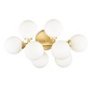 CWI Lighting Arya 8 Light Wall Sconce With Satin Gold Finish - 4 of 4
