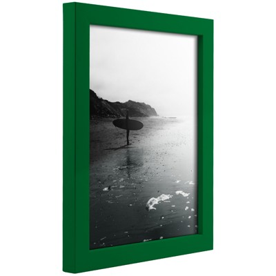 Shamrock Green 8x10 Wood Wall Picture Frame