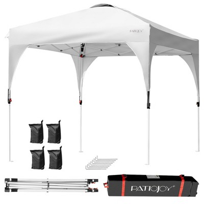 Costway 8x8 FT Pop up Canopy Tent Shelter Height Adjustable w/ Roller Bag