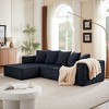 NicBex Modern 105.2" Chenille Sectional Sofa Modular L Shape Sofa Couch with Pillows for Living Room Apartment - 3 of 4