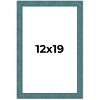 PosterPalooza | Simple Blue Picture Frame - UV Acrylic, Foam Board Backing, Hanging Hardware - 2 of 4