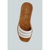 Zosaya Faux Zipper Detail Slip Ons Sandals Women - 4 of 4