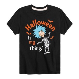Boys' - Dr. Seuss - Halloween Is My Thing Short Sleeve Graphic T-Shirt - 1 of 4
