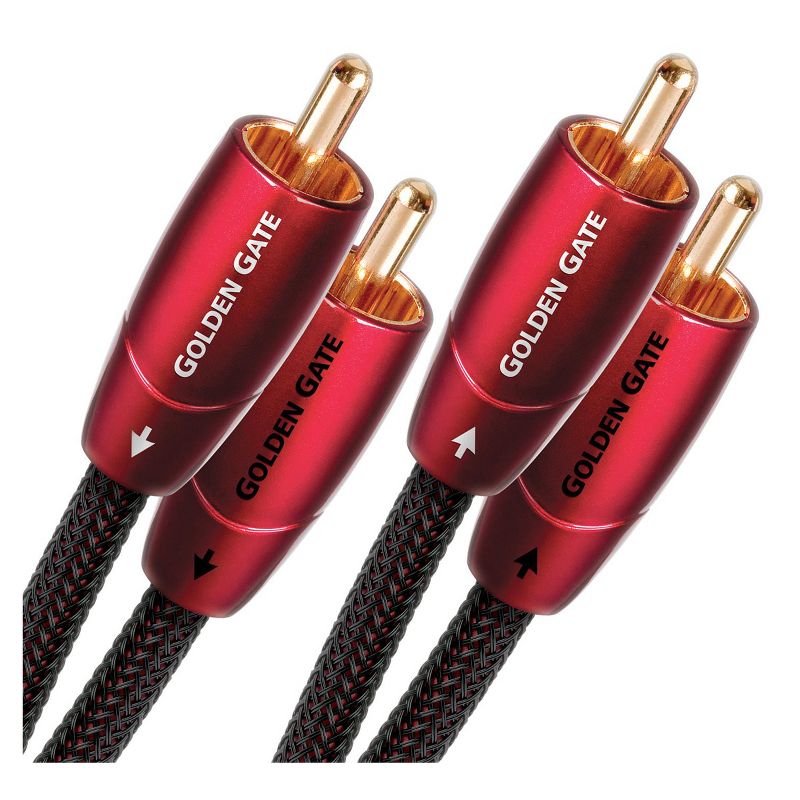 AudioQuest Golden Gate RCA Male to RCA Male Cable - 4.92 ft. (1.5m), 1 of 3