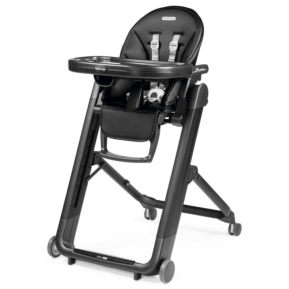 Peg Perego Siesta Multi-Functional Compact Folding High Chair - True Black -  88482317