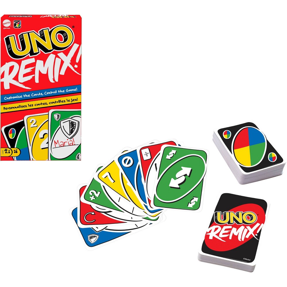 UPC 887961954616 product image for UNO Remix Card Game, board games and card games | upcitemdb.com