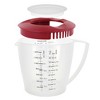 Westmark Multipurpose Measuring Cup and Mixing Pitcher with Splash Guard, 47-Ounce - 3 of 4