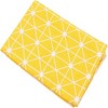 Small Dog Cat Bed Mats Breathable Comfortable Print Washable Pet Sleeping Cat Hammock Bed Kitten Puppy Nest Yellow plaid (single cloth - no shelf) - 4 of 4