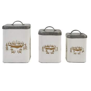 Park Designs Adirondack Canisters Set of 3