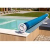 Swimline HydroTools Advanced Reel System Solar Cover for In-Ground Swimming Pools 2pc -White - 3 of 4