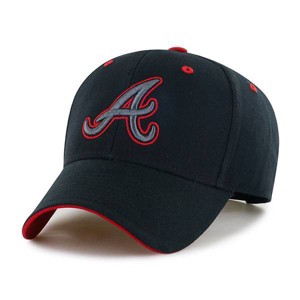 MLB Atlanta Braves Youth Black Money Maker Hat - 1 of 2