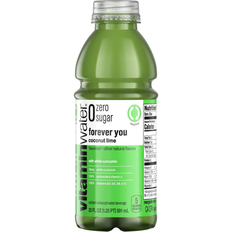 Vitaminwater Forever You Coconut Lime - 20 fl oz Bottle, 2 of 8