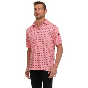 Canada Weather Gear Men's Performance Polo Shirt – Moisture-Wicking, Lightweight & Breathable Golf or Casual Shirt - 1 of 4