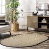 Nuloom Hesse Checker Weave Seagrass Indoor Area Rug - 2 of 4