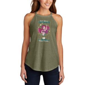 Women's - Disney Princess - Can't Silence These Dreams Graphic High Neck Tank - 1 of 3