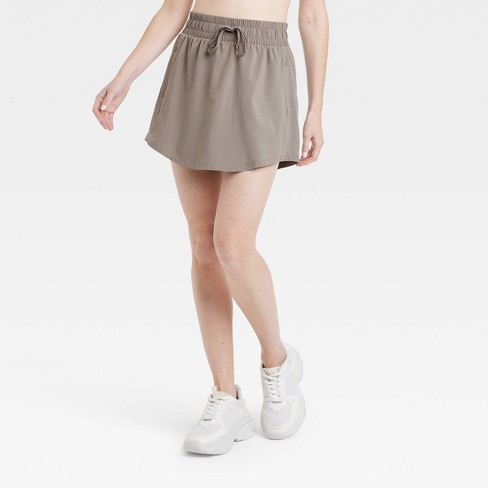 Women's Flex Woven High-rise Shorts 3 - All In Motion™ Taupe M : Target