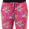 SpongeBob SquarePants Pajama Pants Women's Sandy Cheeks and Flowers Bottoms Pink - 3 of 4