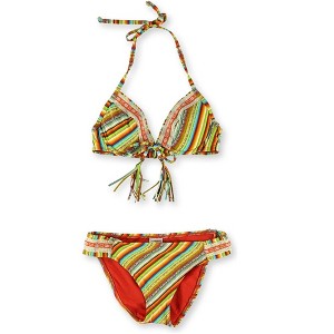 Lucky Brand Womens Santiago Crochet Hipster 2 Piece Bikini - 1 of 1