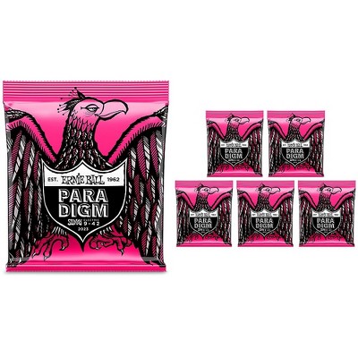Ernie Ball Paradigm Super Slinky Electric Guitar Strings 6-Pack