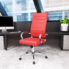 LeisureMod Benmar Modern High Back Leather Office Chair - 2 of 4