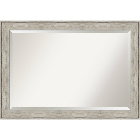 amanti bathroom crackled vanity metallic framed mirror target