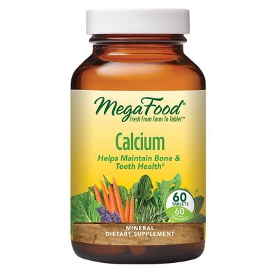 MegaFood Calcium Supplement - 60ct