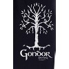 The Lord Of The Rings Womens' Gondor White Tree Sleep Pajama Pants Black - 3 of 3