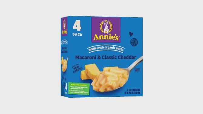 Annie's Macaroni & Cheese Classic Mild Cheddar, 2 of 13, play video