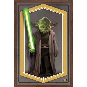 Trends International Star Wars: The High Republic - Yoda Framed Wall Poster Prints - 1 of 4